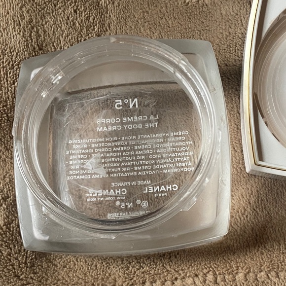 CHANEL No. 5 Body Cream in White and Black EMPTY! - Picture 4 of 4